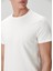 Relax Fit Kırık Beyaz T-Shirt 5