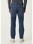 Elijah Relaxed Straight Fit Mavi Organik Pamuk Jea 3