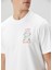 Beyaz Organik Pamuk T-Shirt 5