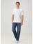 Regular Fit Beyaz Basic T-Shirt 2