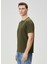 Haki Organik Pamuk T-Shirt 3