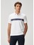 Beyaz Kaz Logolu Polo T-Shirt 2