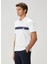 Beyaz Kaz Logolu Polo T-Shirt 5