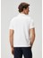 Beyaz Kaz Logolu Polo T-Shirt 6