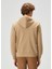 Bej Kapüşonlu Sweatshirt 4