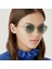 Xs Verona 6701 5 Oval Altın Bej Unisex Güneş Gözlüğü 4