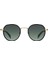 Beethoven 6787 Asetat 1 Oval Altın ve Siyah Unisex Güneş Gözlüğü 1