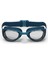 Mavi Yüzücü Gözlüğü - Standart Boy, Şeffaf Camlar 5