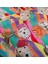 Woof Woof Rainbow Pamuk Fular 2