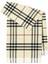 Wide Check Krem Rengi Kaşmir Unisex Atkı 1