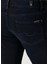 Slimmy Tapered Koyu Lacivert Jean Pantolon 4