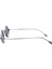 X15 Silver Jelly Mor Unisex Güneş Gözlüğü 3