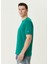 Yeşil Logo Nakışlı T-Shirt 3