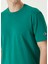 Yeşil Logo Nakışlı T-Shirt 5