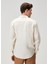 Comfort Fit Krem Keten Gömlek 5