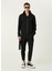 Headquarter Skinny Siyah Yün Techno Pantolon 1