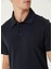 Slim Fit Lacivert Polo T-Shirt 6
