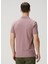 Gül Kurusu Polo Yaka Organik Pamuk T-Shirt 4