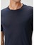 Lacivert Keten T-Shirt 6