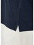 Lacivert Keten T-Shirt 7