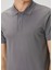 Gri Polo Yaka T-Shirt 6