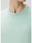 Su Yeşili Basic T-Shirt 5
