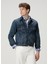 Koyu Mavi Denim Ceket 1