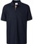 Eddie Monogram Motif Cotton Piqu Lacivert Polo Yaka T-Shirt 4