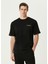 Relaxed Fit Siyah T-Shirt 1
