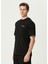 Relaxed Fit Siyah T-Shirt 3