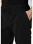 Siyah Beli Kordonlu Jogger Pantolon 4