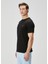Siyah Logo Nakışlı T-Shirt 3