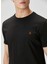Siyah Logo Nakışlı T-Shirt 5
