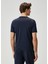Lacivert Merserize T-Shirt 5