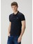 Lacivert Polo Yaka T-Shirt 3