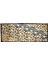 Mixed Animal Print Wool Silk Long Scarf Kadın Eşarp 1