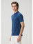 Indigo Polo Yaka T-Shirt 3
