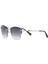 Hm 1704 C3 Cat Eye Gümüş Metal Kadın Güneş Gözlüğü 1