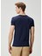 Lacivert V Yaka Basic T-Shirt 4