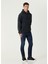 Slim Fit Lacivert Jean Pantolon 1