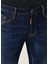 Slim Fit Lacivert Jean Pantolon 4