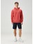 Kırmızı Kapüşonlu Sweatshirt 1