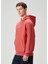 Kırmızı Kapüşonlu Sweatshirt 3