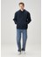 Lacivert Kapüşonlu Sweatshirt 2