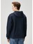 Lacivert Kapüşonlu Sweatshirt 4