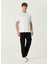 Haruka Beyaz Baskılı Oversized T-Shirt 2