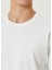 Haruka Beyaz Baskılı Oversized T-Shirt 5