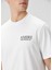 Beyaz Logo Baskılı T-Shirt 5