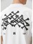 Beyaz Logo Baskılı T-Shirt 6