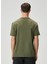 Haki Logo Nakışlı T-Shirt 4